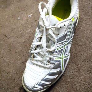 Asics Womens Gel Challenger 9 E353Y White Running Shoes Sneakers Size 8.5